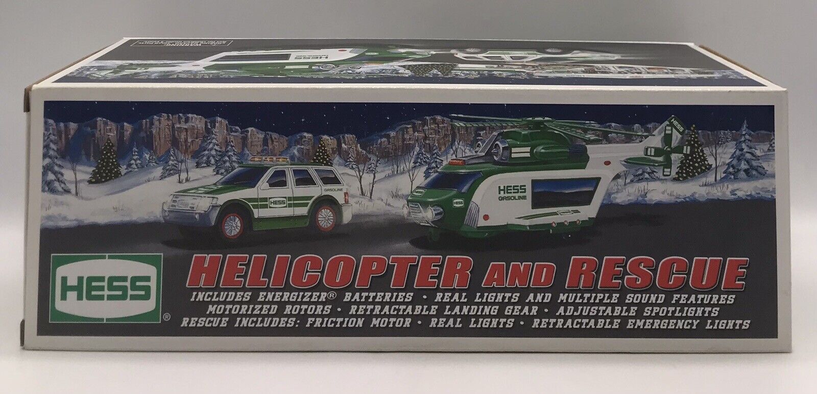 Hess Collectible 2012 Toy Helicopter And Rescue Truck. Brand New-In Box