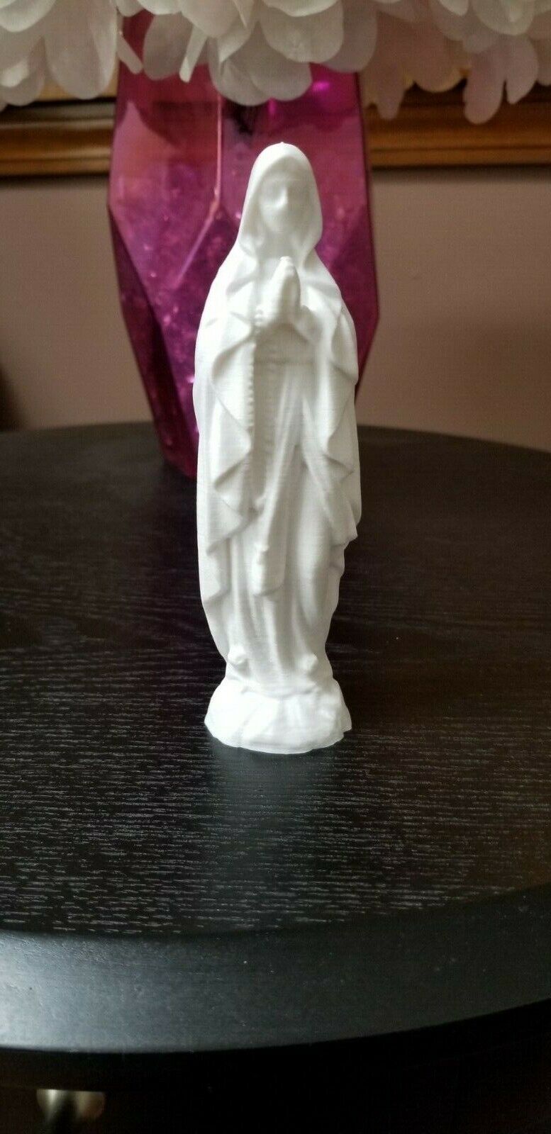 Mother Mary Sculpture Statue - Blessed Virgin Mother Mary - Handmade - Znet3D