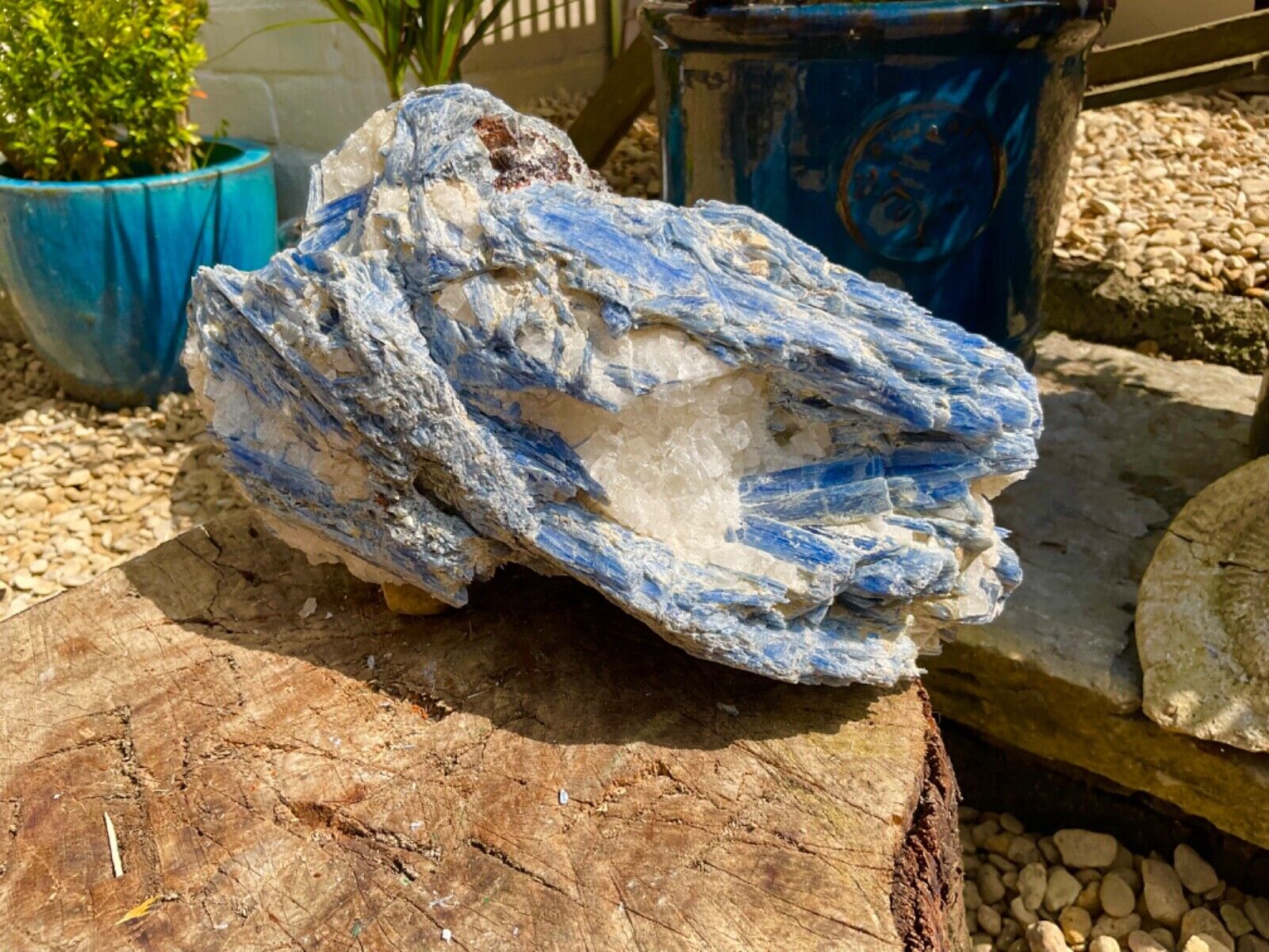 Blue Kyanite-Blade-Natural-Kyanite, Large Kyanite-Brazilian-3.5Kg