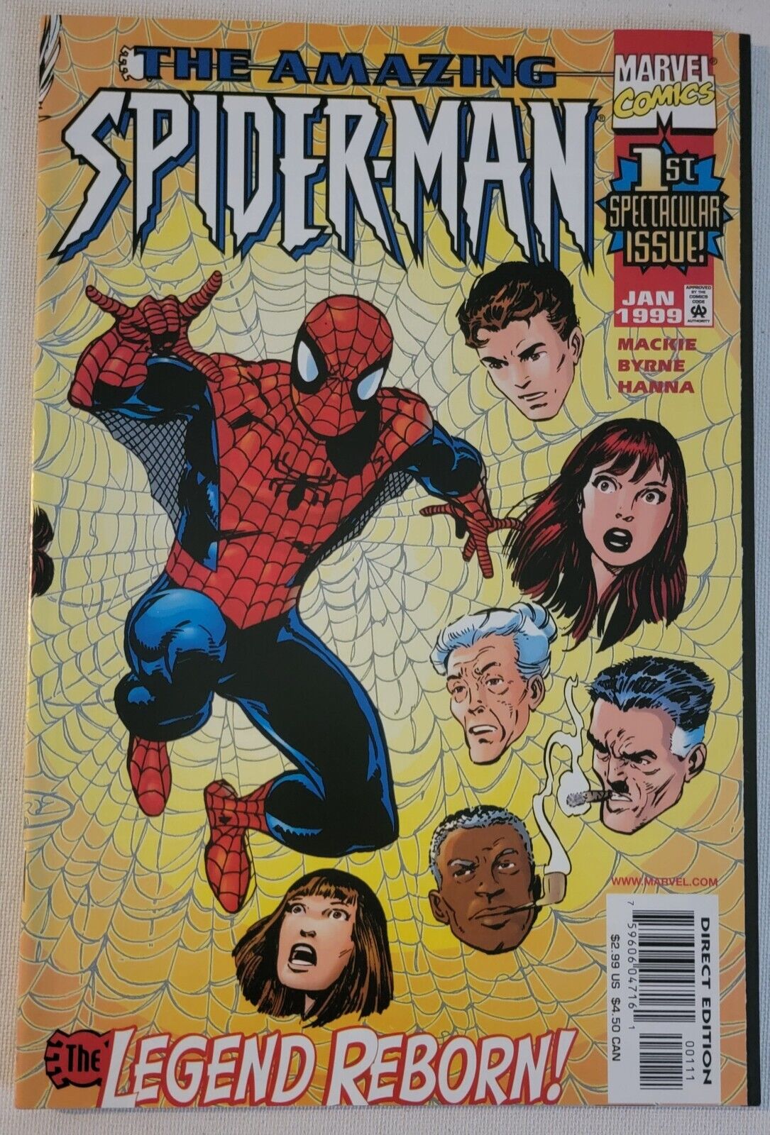 Amazing Spider-Man (1999) #1 Marvel 1999