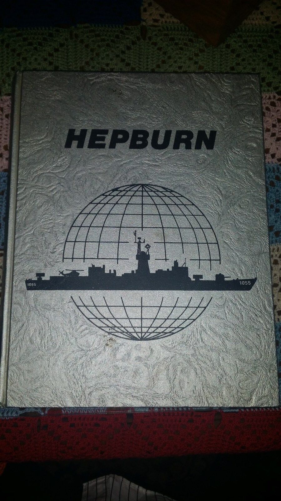 USS HEPBURN FF-1055 1975-1976 WESTPAC CRUISE BOOK  HTF 