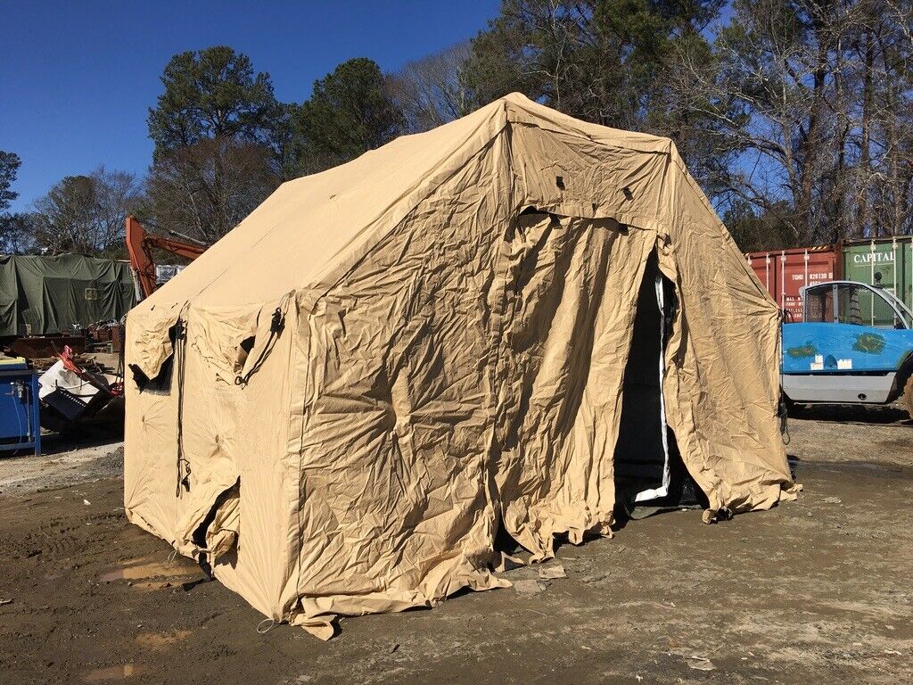 US Military Drash C-Series Tent 09981 HDT Global Desert Tan