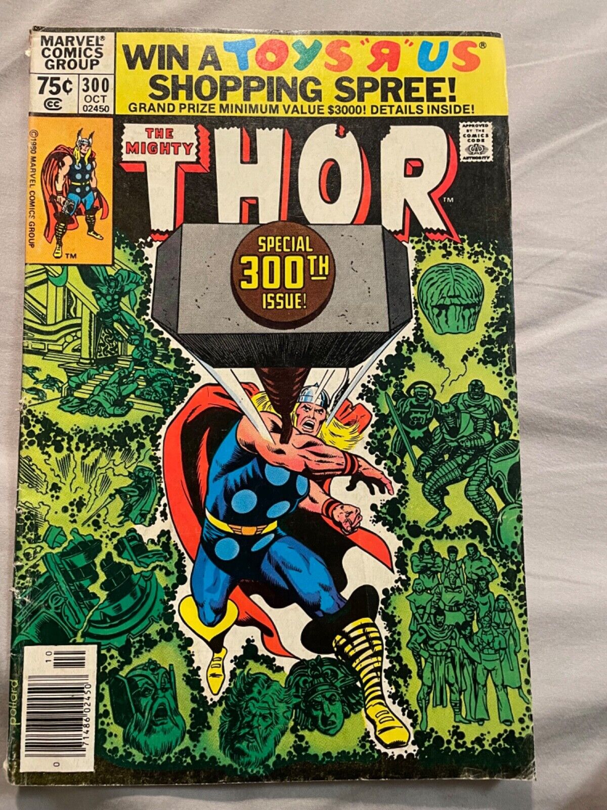 THOR 300 specal issue 1966 comic book good condition 