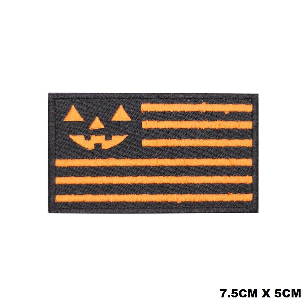 Halloween Logo Embroidered Patch Iron On/Sew On Patch Batch