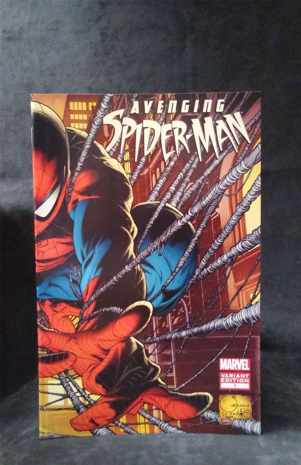 Avenging Spider-Man #1 Quesada Cover 2012 Marvel Comics Comic Book 
