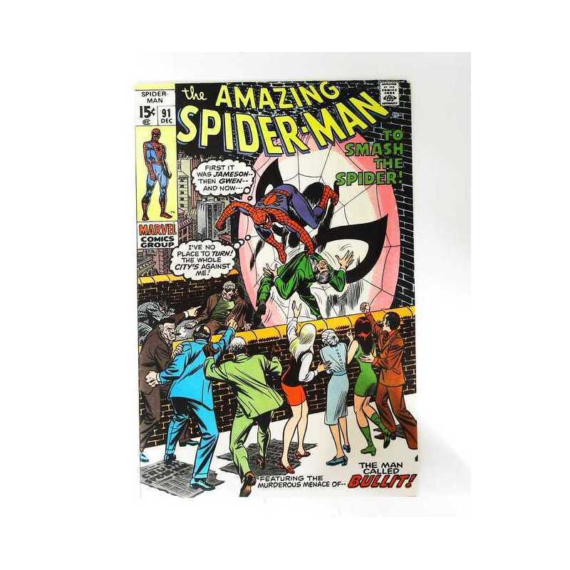 Amazing Spider-Man (1963 series) #91 in Very Fine condition. Marvel comics [w|