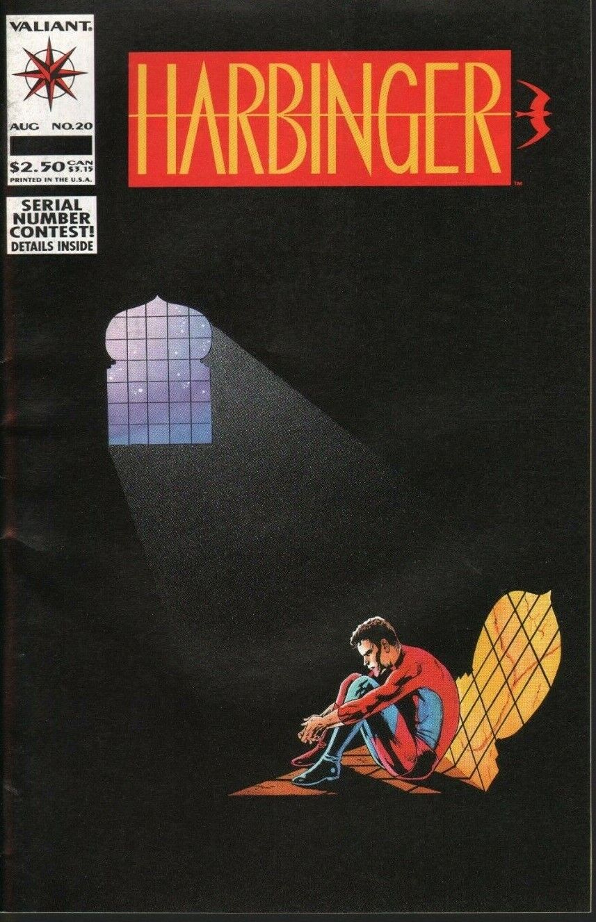 1993 August Harbinger Valiant Comic Book #20