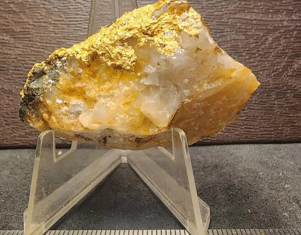 Gold Ore Specimen 35.3g Lots Of Crystalline Gold - 1132