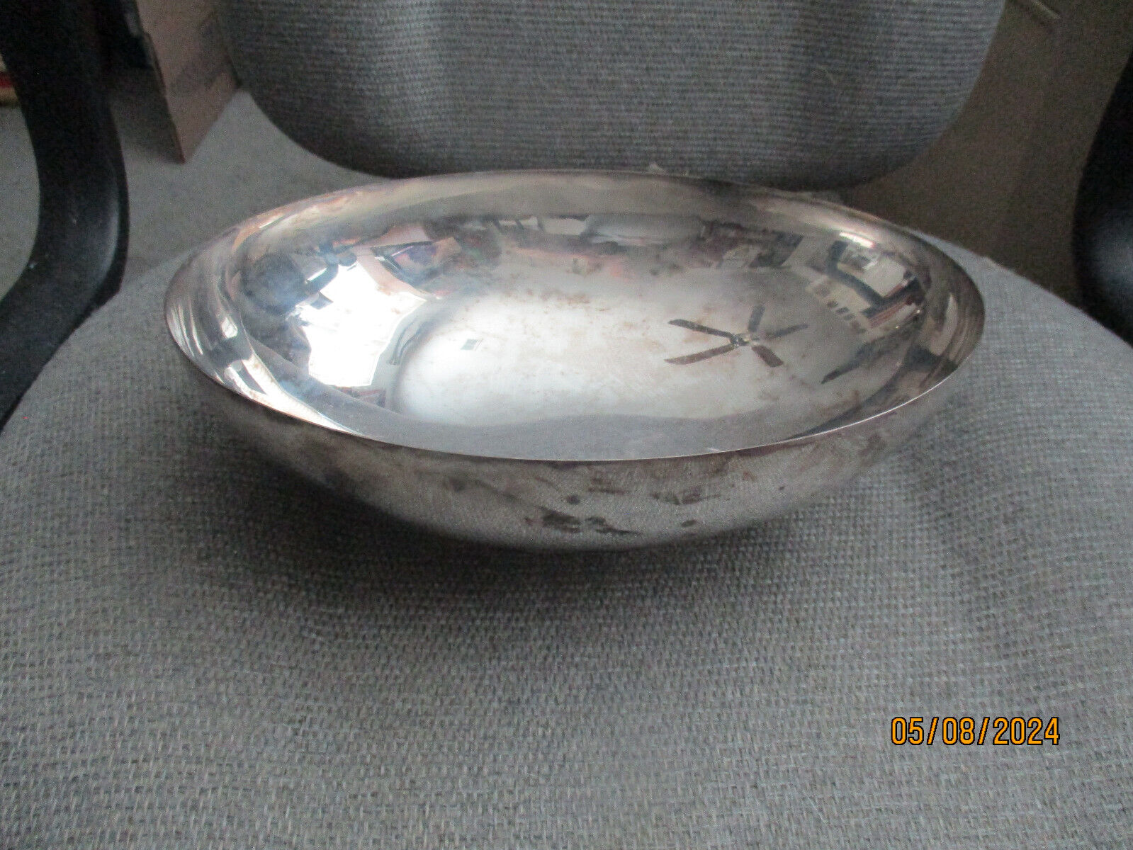 1972 Night in Venice Best Decorated 2nd Place Silver Plate Bowl