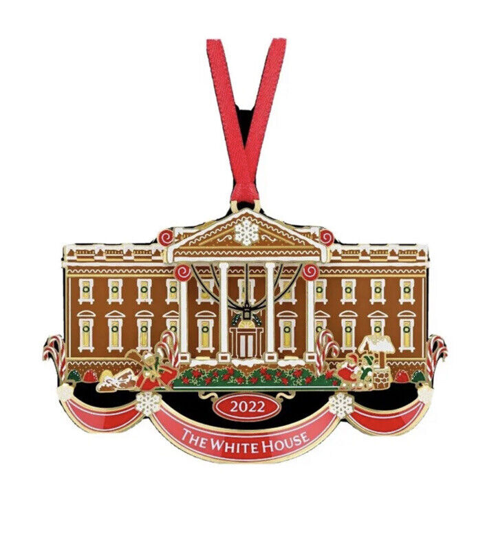 2022 Official White House Christmas Ornament NEW