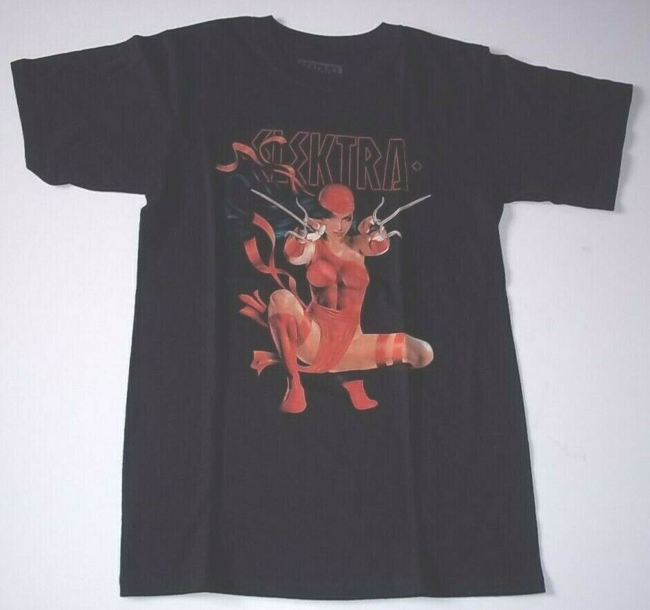 Marvel Elektra Small Adult Unisex T-Shirt - New Old Stock