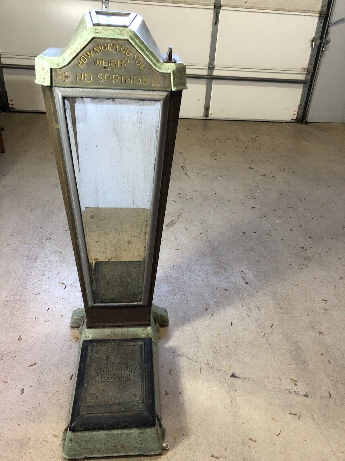Vintage Coin Operated Watling Scale coin  Op needs work See Description