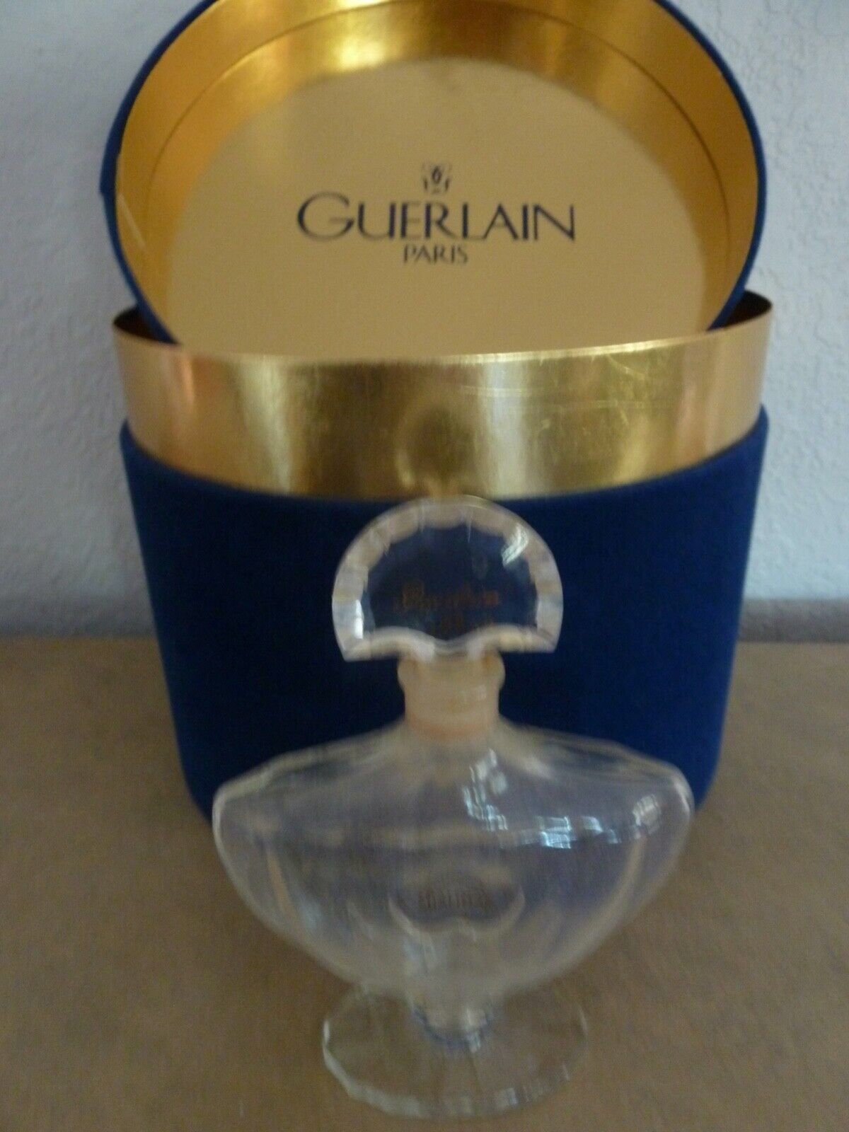 Big, Beautiful and Baccarat...Crystal Perfume Bottle & Original Gift Box