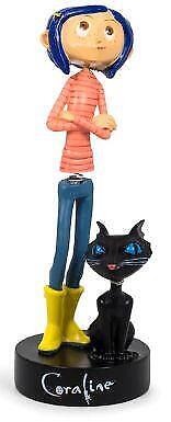 CORALINE WITH CAT PVC BOBBLE FIGURE | 6.5 INCHES TALL