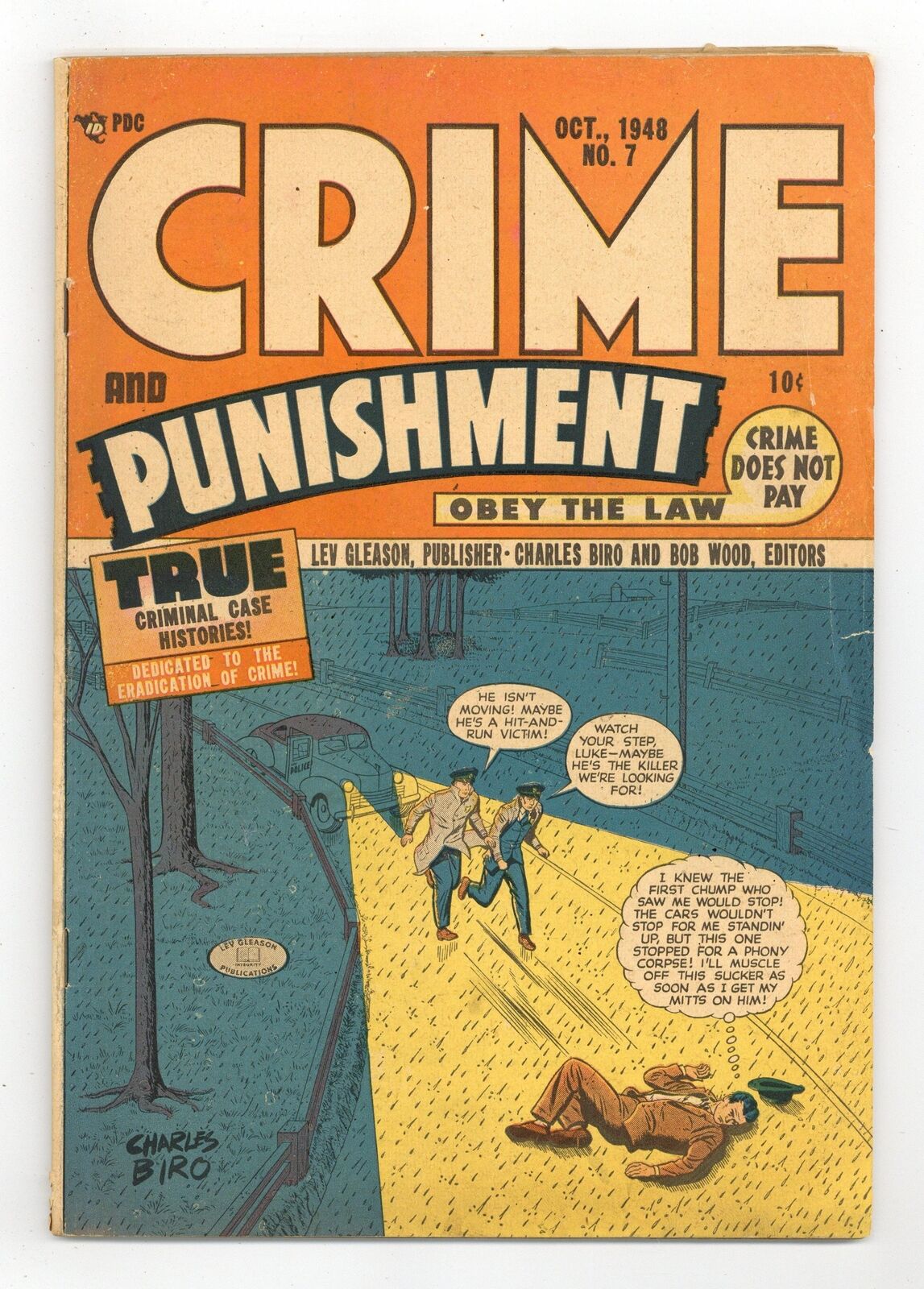 Crime and Punishment #7 VG 4.0 1948
