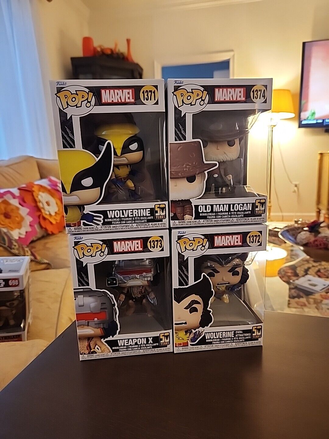 Funko Marvel: Wolverine 50th Anniversary Set of 4 -   Mint In Stock