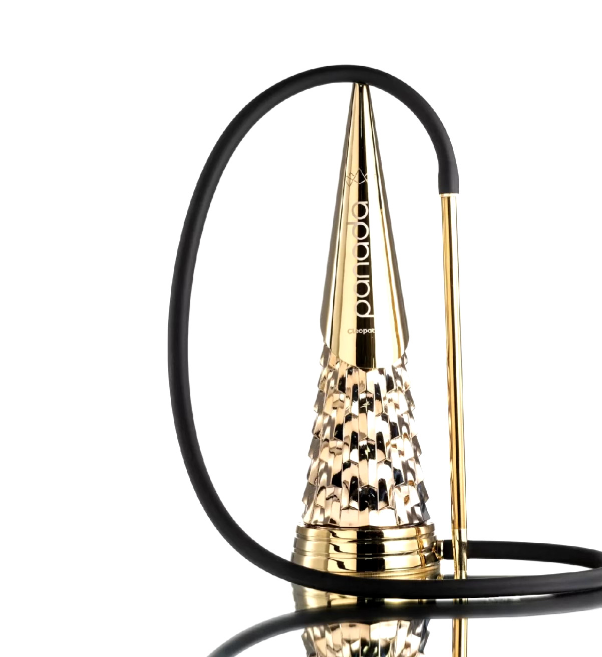 New Luxury Brass-Titanium Cleopatra Hookah Set