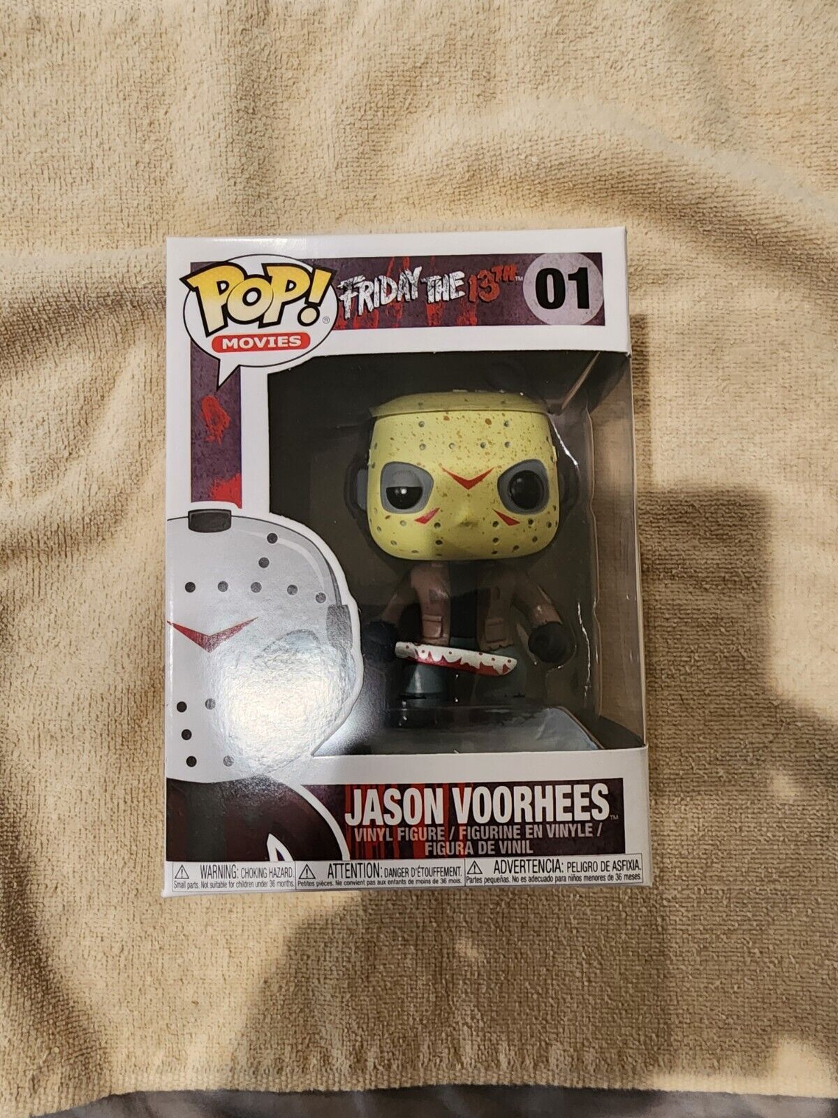 Funko Pop Movies Friday the 13th Jason Voorhees #01 with POP Protector