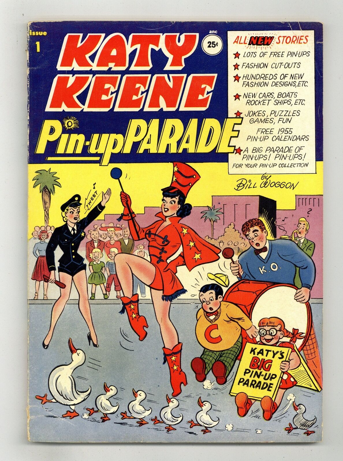 Katy Keene Pinup Parade #1 GD+ 2.5 1955
