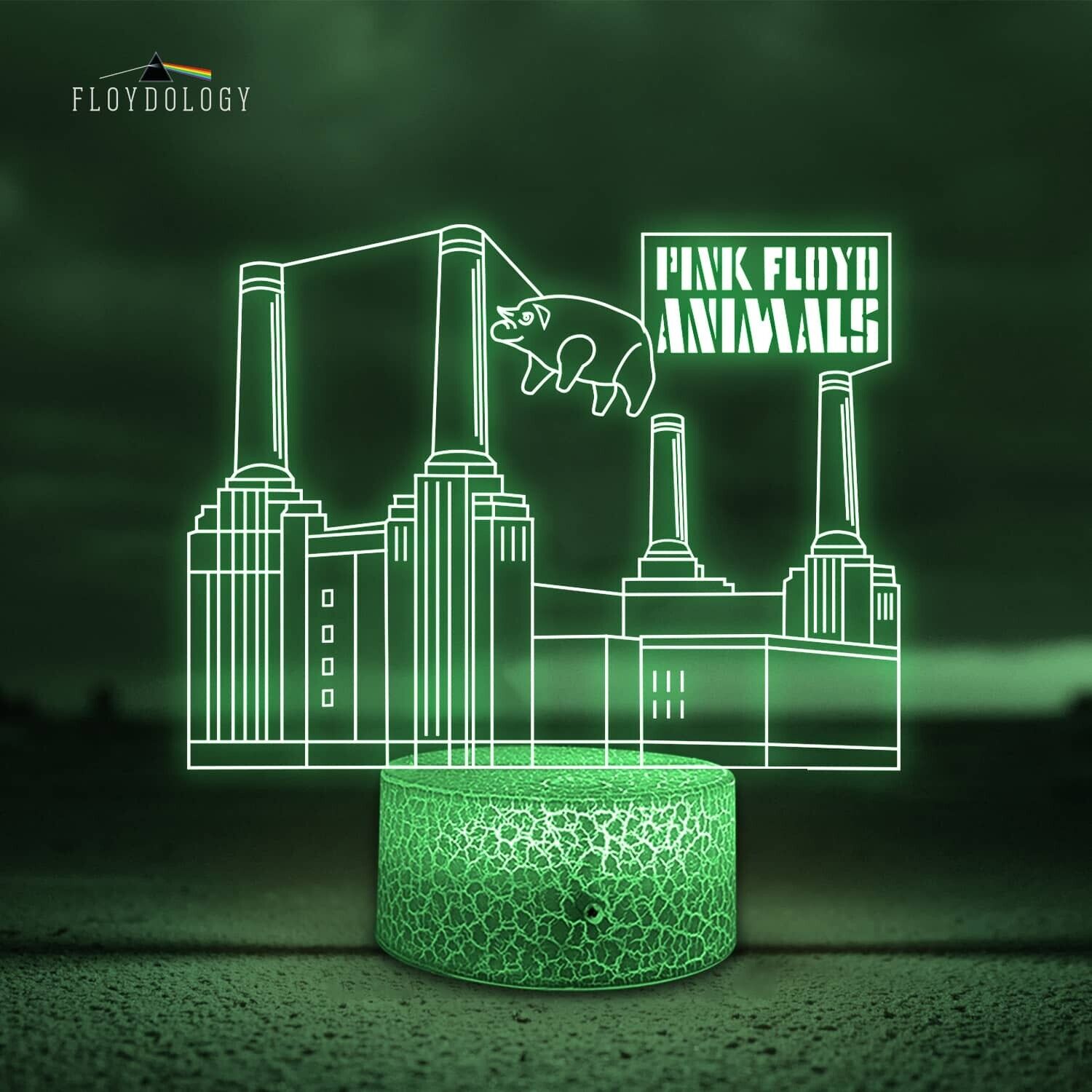 Battersea Power Station Flying Pig Animals Album Night Lamp