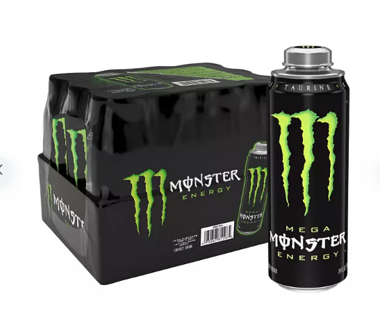 Monster Energy Mega Can Original (24 oz., 12 pk.)