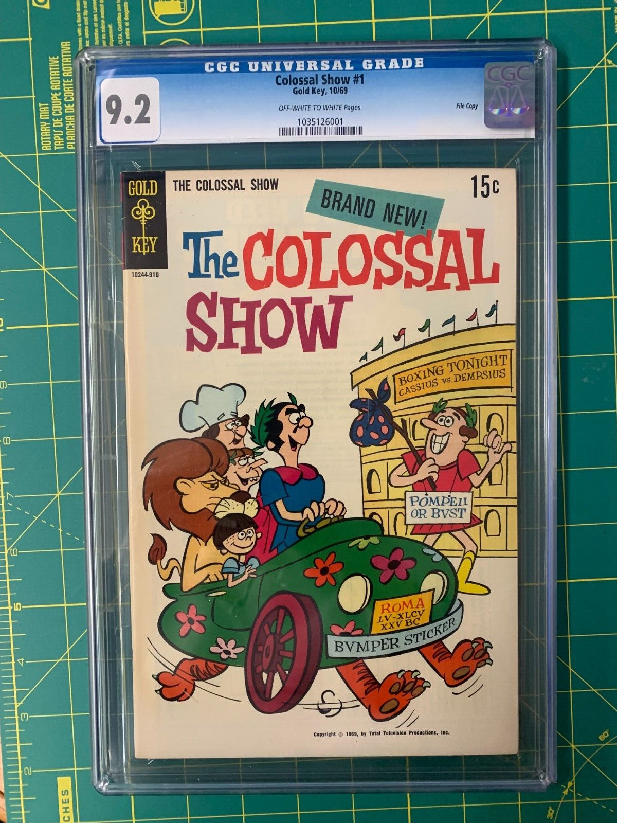 The Colossal Show #1 - Oct 1969 - Gold Key Comics - File Copy - CGC 9.2