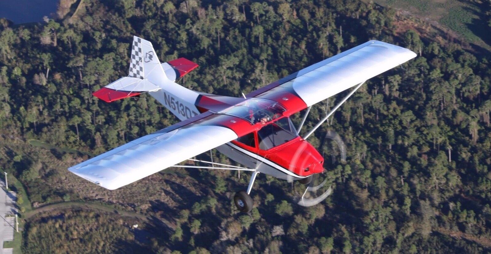 S-20 Raven Rans USA Light Sport Airplane Wood Model Replica Big New