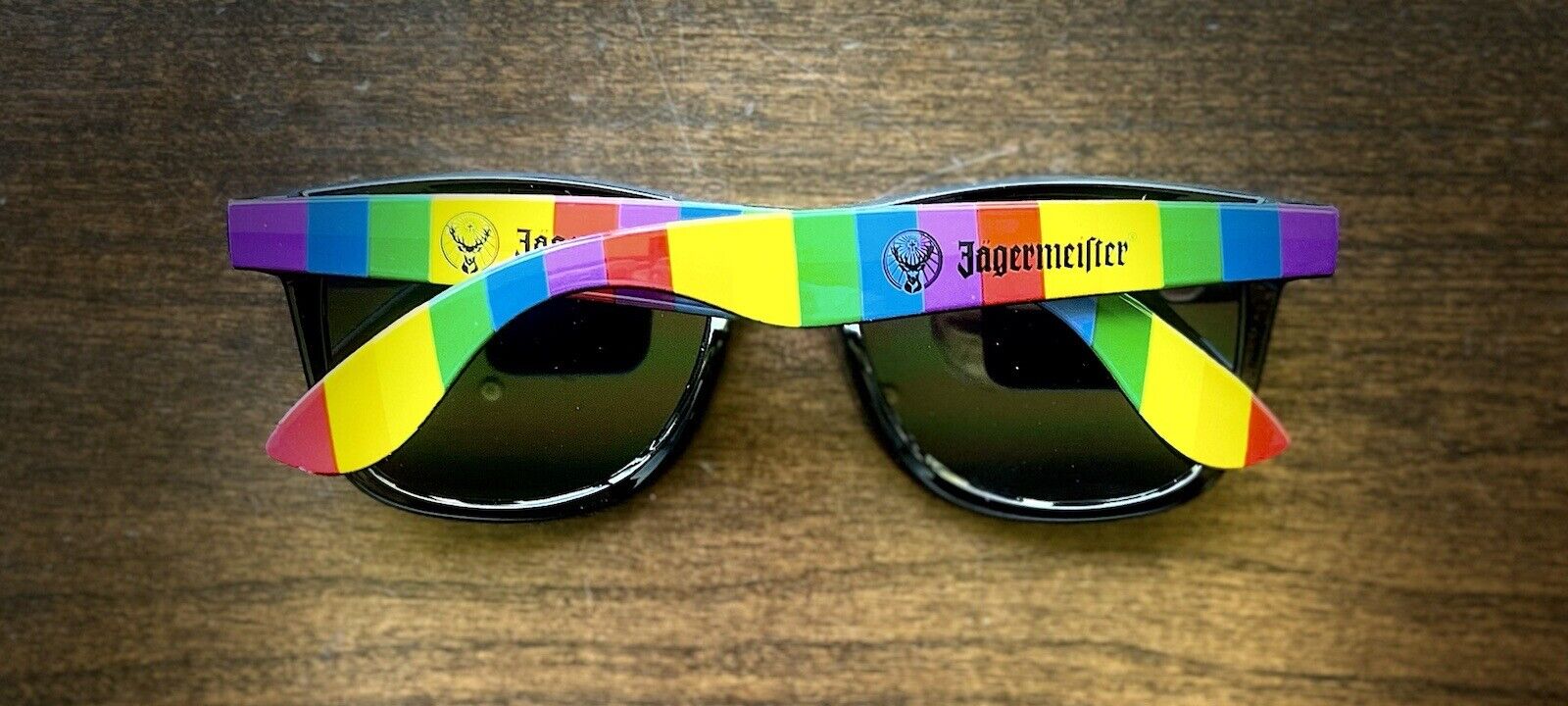 Jagermeister Sunglasses NEW IN WRAPPER German Liqueur Bar Shades