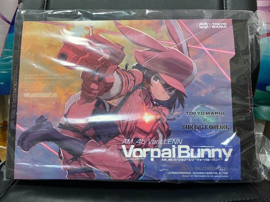 Tokyo Marui AM 45 Ver LLen Sword Art online Vorpal Bunny Limited Pink opened