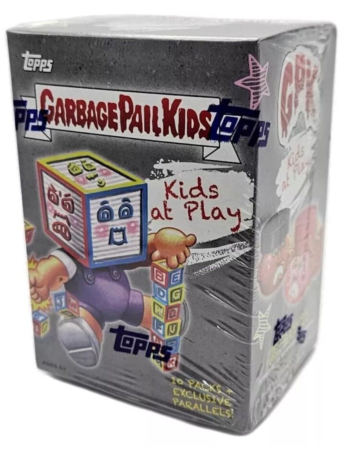 2024 Topps Garbage Pail Kids: Kids At Play Sealed 10 Pack Blaster Box 80 Cards