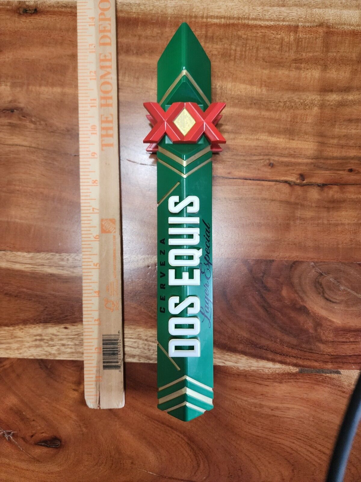 🔥 Dos Equis XX Tall Beer Tap Handle Bar Lot Import Cerveza Mexico
