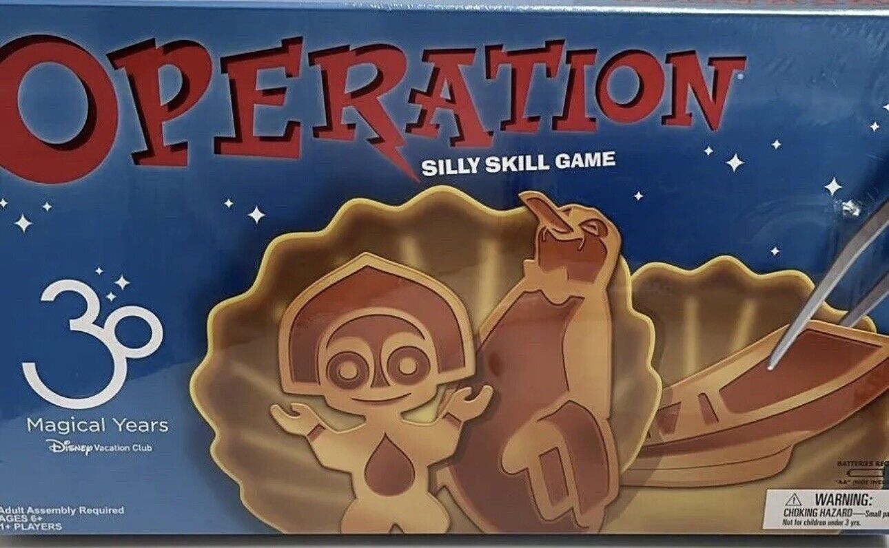 Brand New Disney Parks Operation Limited Edition Board Game DVC 30th Anniversary