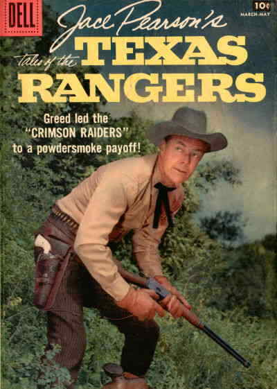 Jace Pearson\'s Tales of the Texas Rangers #19 VG; Dell | low grade - March 1958