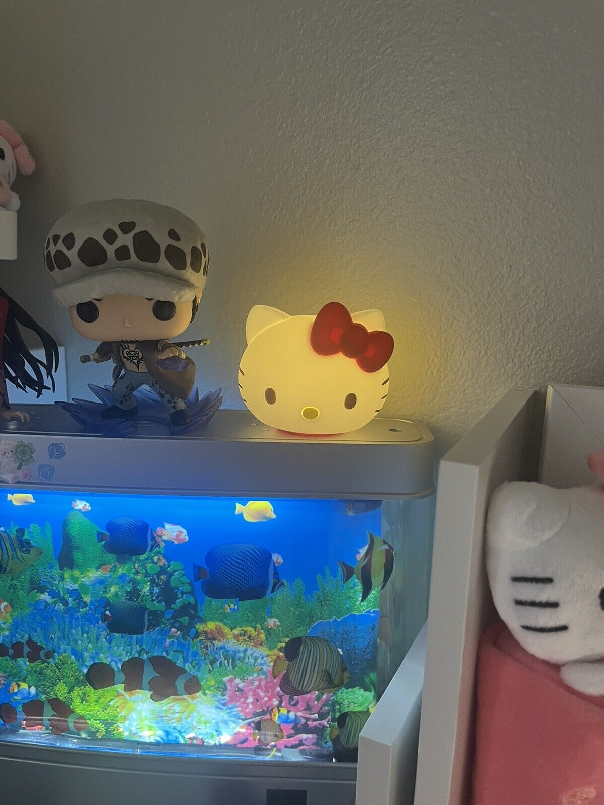 New Sanrio Hello Kitty Lamp Decor For Desk 3”