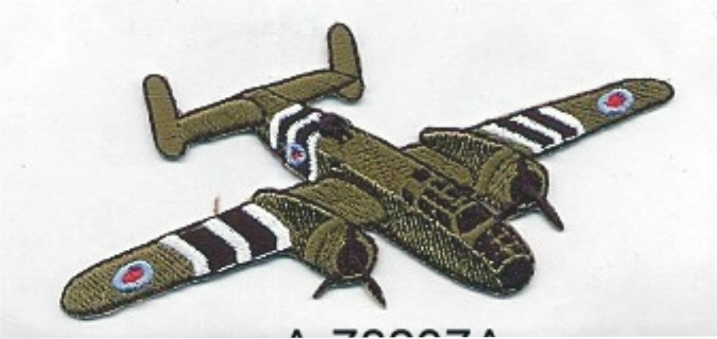 B-25 Mitchell WWII Allied Bomber Warbird Plane Embroidery Patch