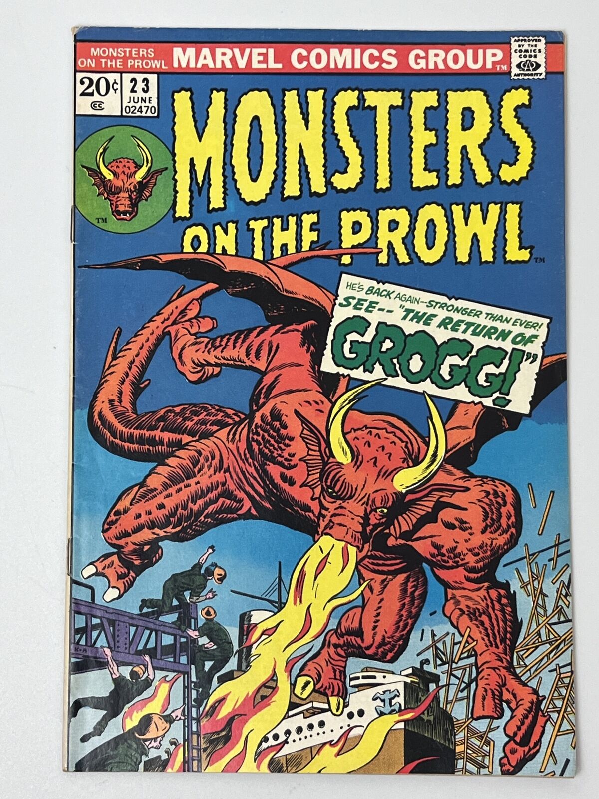Monsters on the Prowl #23 (1973) in 6.5 Fine+