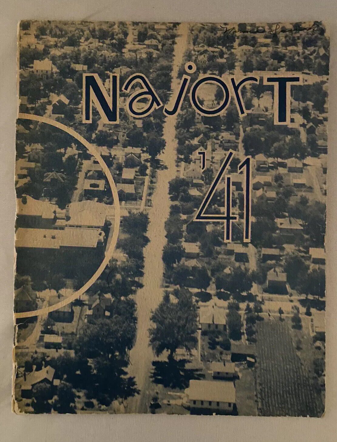 1941 NAJORT WORTHINGTON HS MINNESOTA Yearbook Vintage-No Student Photos RARE 