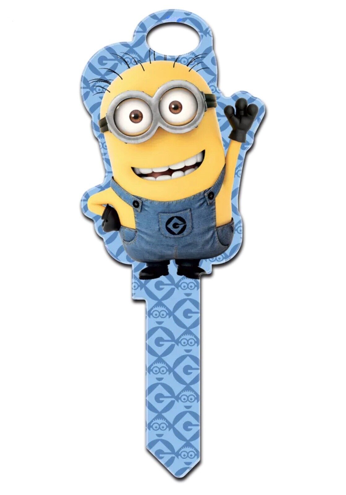 Despicable Me Minion House Key Blank for Schlage SC1 3D Painted Blank