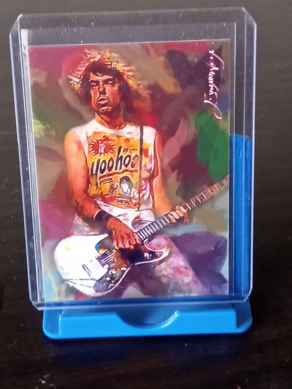 F25 Johnny Ramone #2 - ACEO Art Card Signed by Artist 50/50