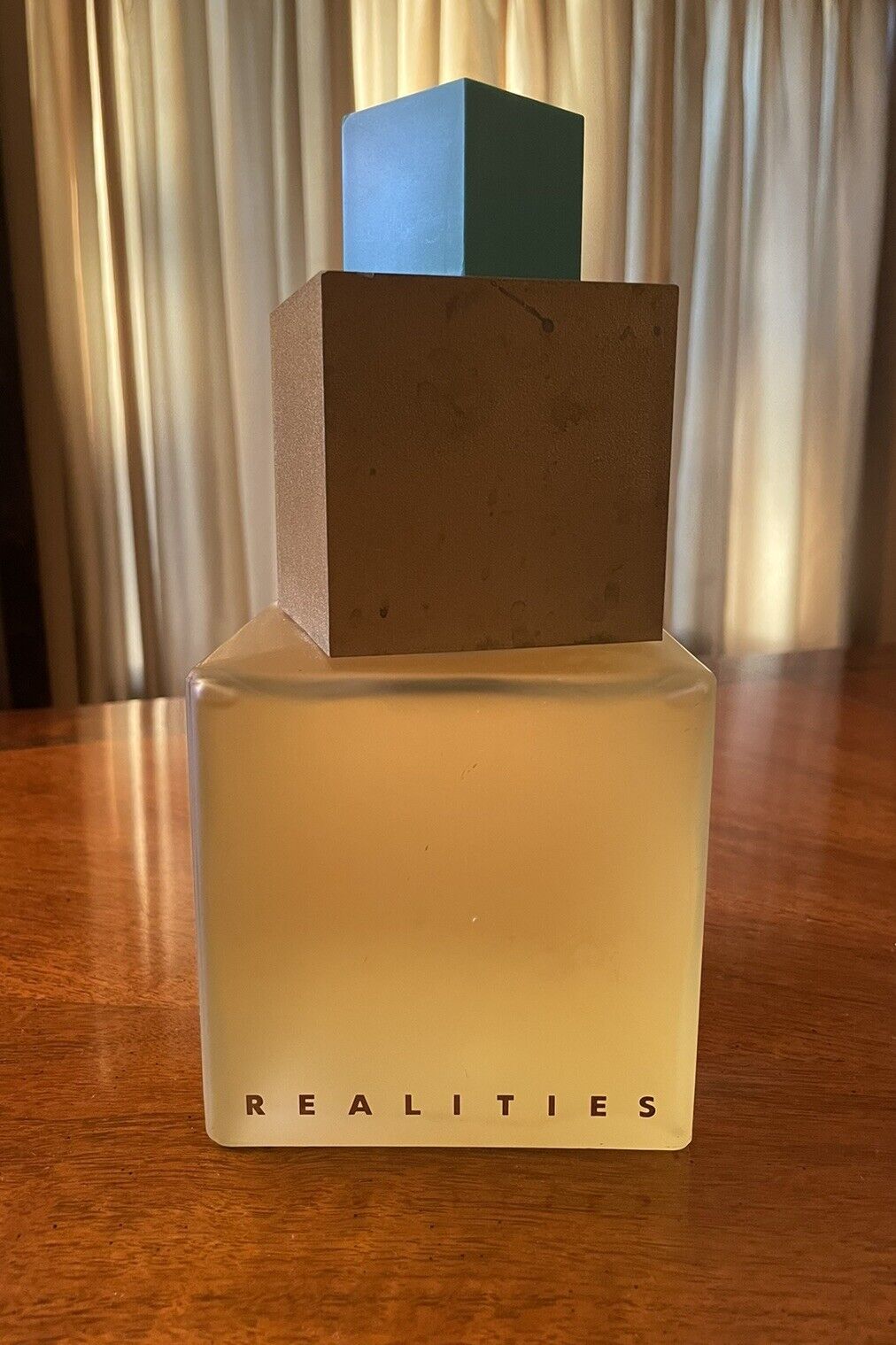 Vintage Giant Abstract REALITIES By Liz Claiborne Factice/Display Bottle