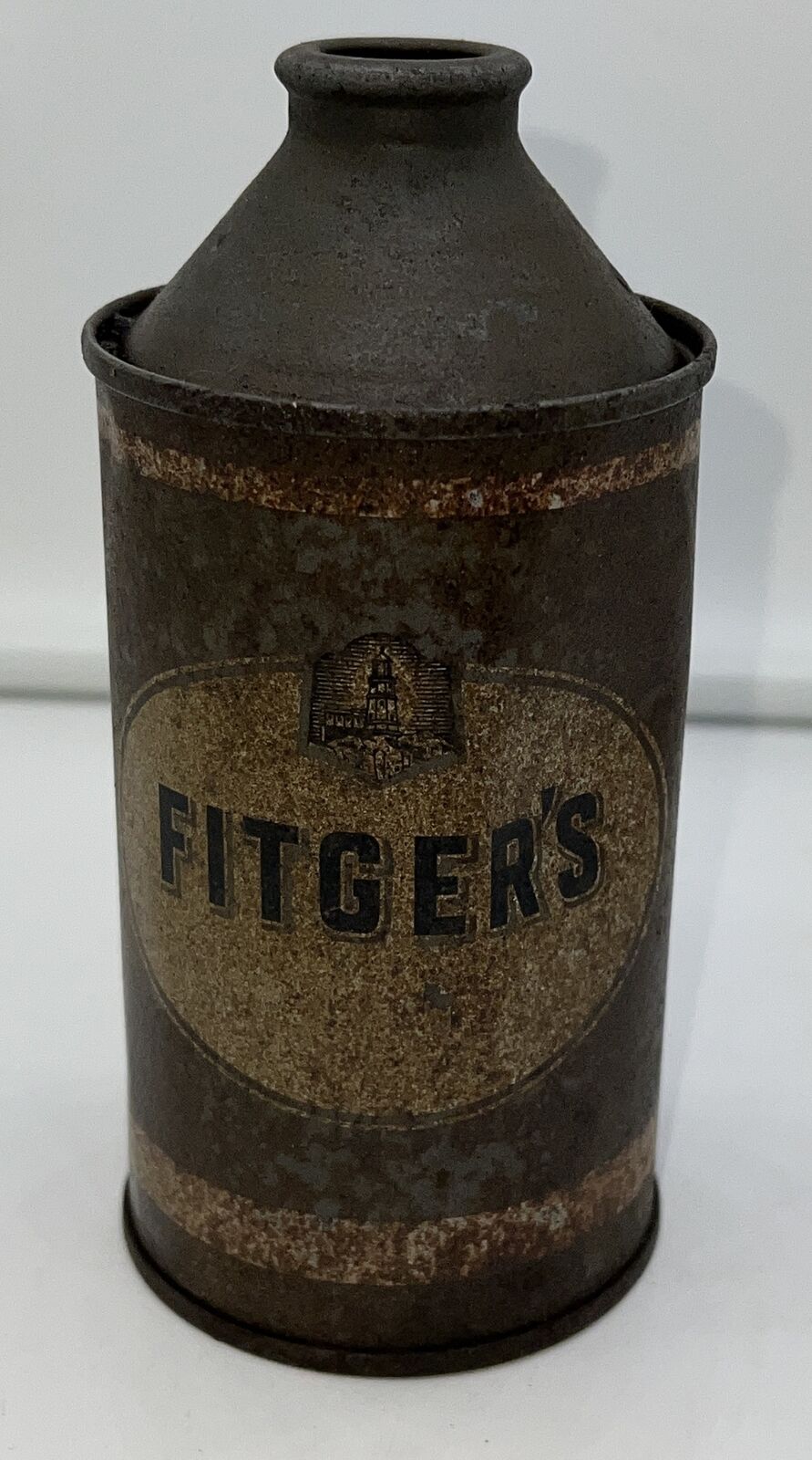 Vintage Fitger's Brewed on the Shores of Lake Superior Cone Top Beer Can