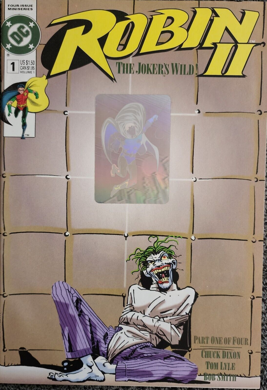 Robin II the Joker\'s Wild #1 DC Comic Book Lot 1991 Dixon Batman Variant Kane