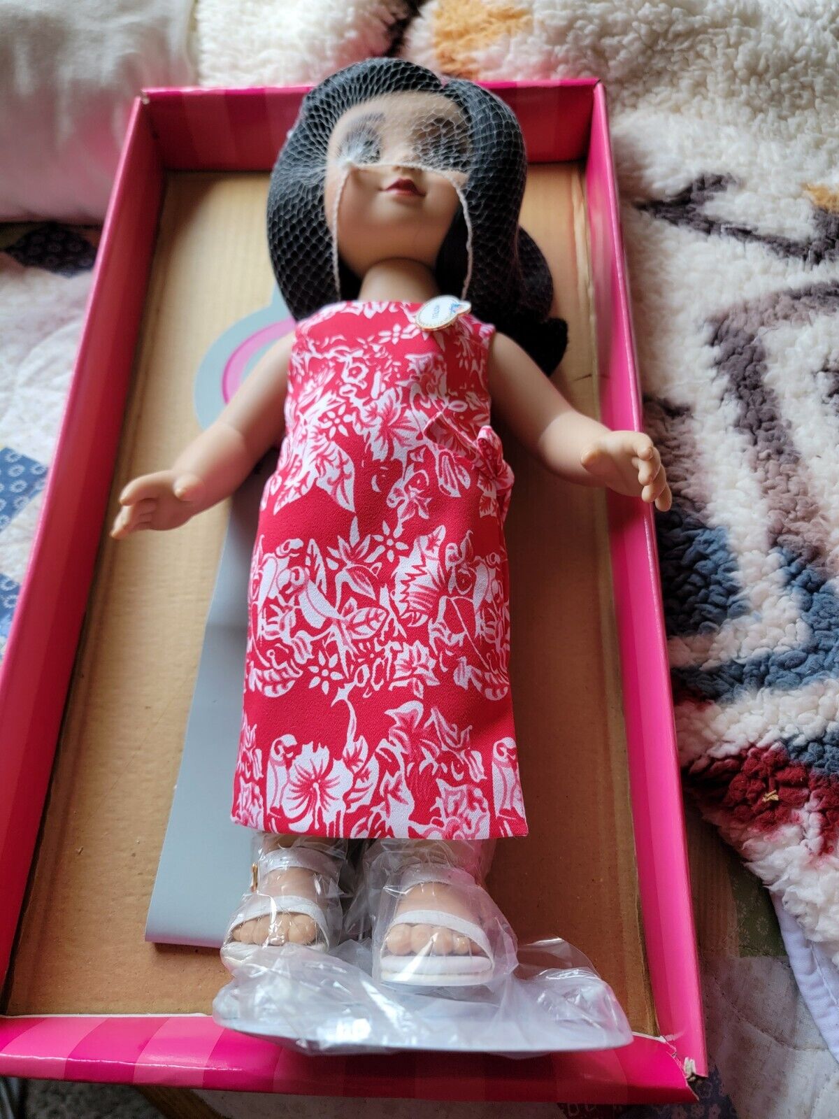 DISNEY Adora Belle Tiki Room Marie Osmond Pin Trader Doll