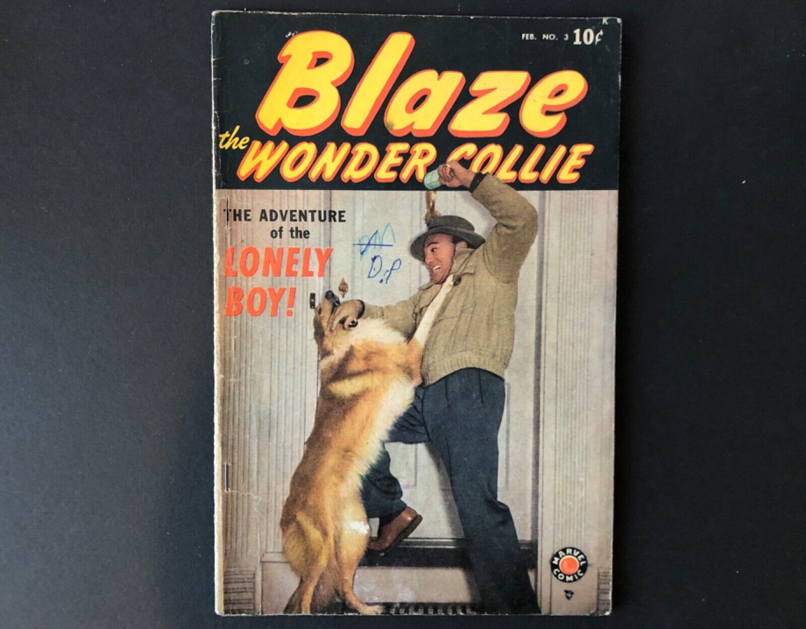 BLAZE THE WONDER COLLIE #3 MARVEL 1950 RARE FINAL ISSUE