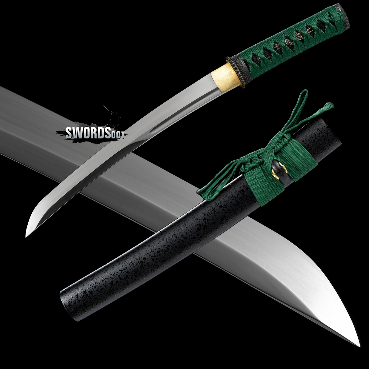 21\'\' Self-defense Tanto 1095 Steel Japanese Unokubitsukuri Short Swords Knife 