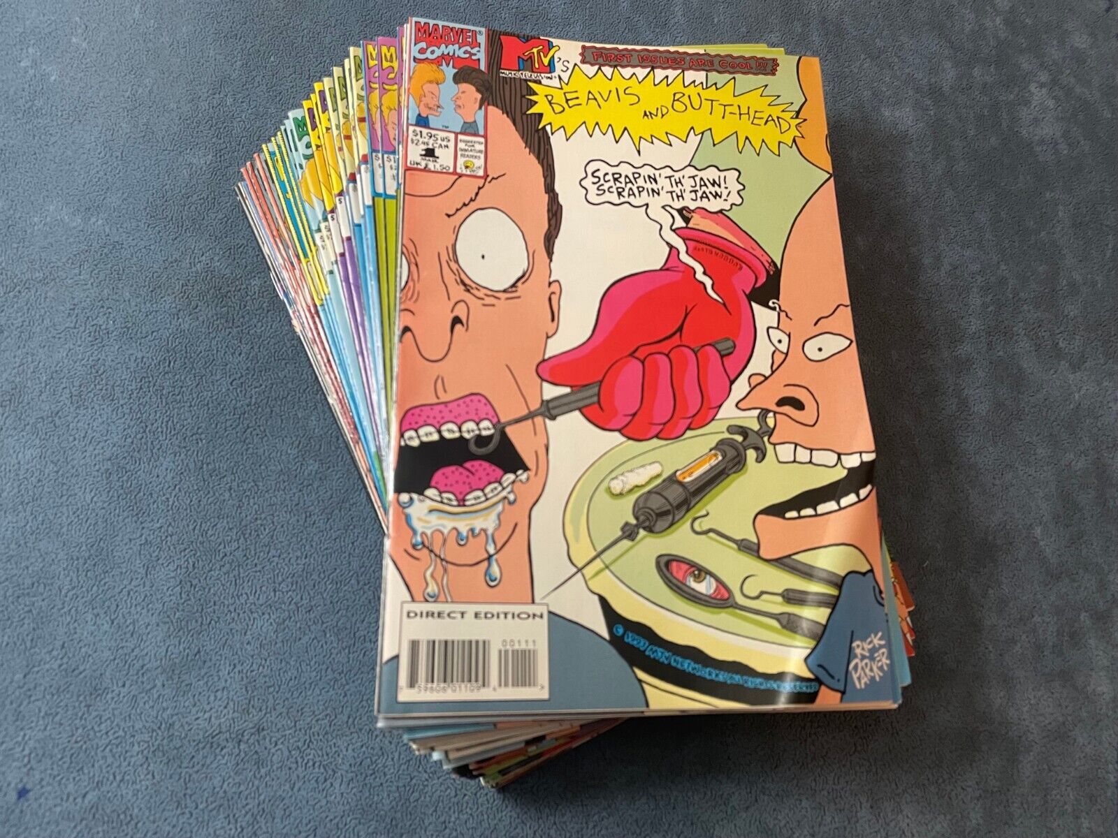 Beavis and Butthead Comic Book Lot #1-8 14 15 Mid Grade 26 Variant Key Issues