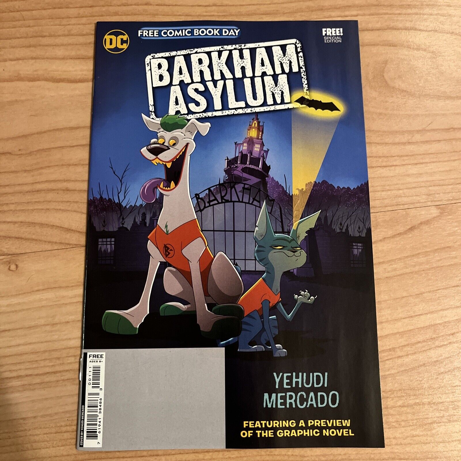 Batman Barkham Asylum Free Comic Book Day 2024 DC First Jester Joker FCBD NM