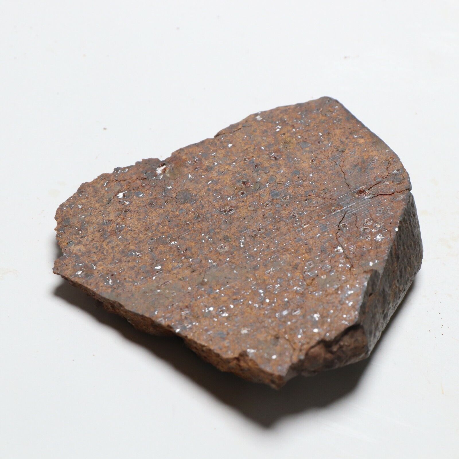 106 gram Unclassified NWA Meteorite Slice  A5227