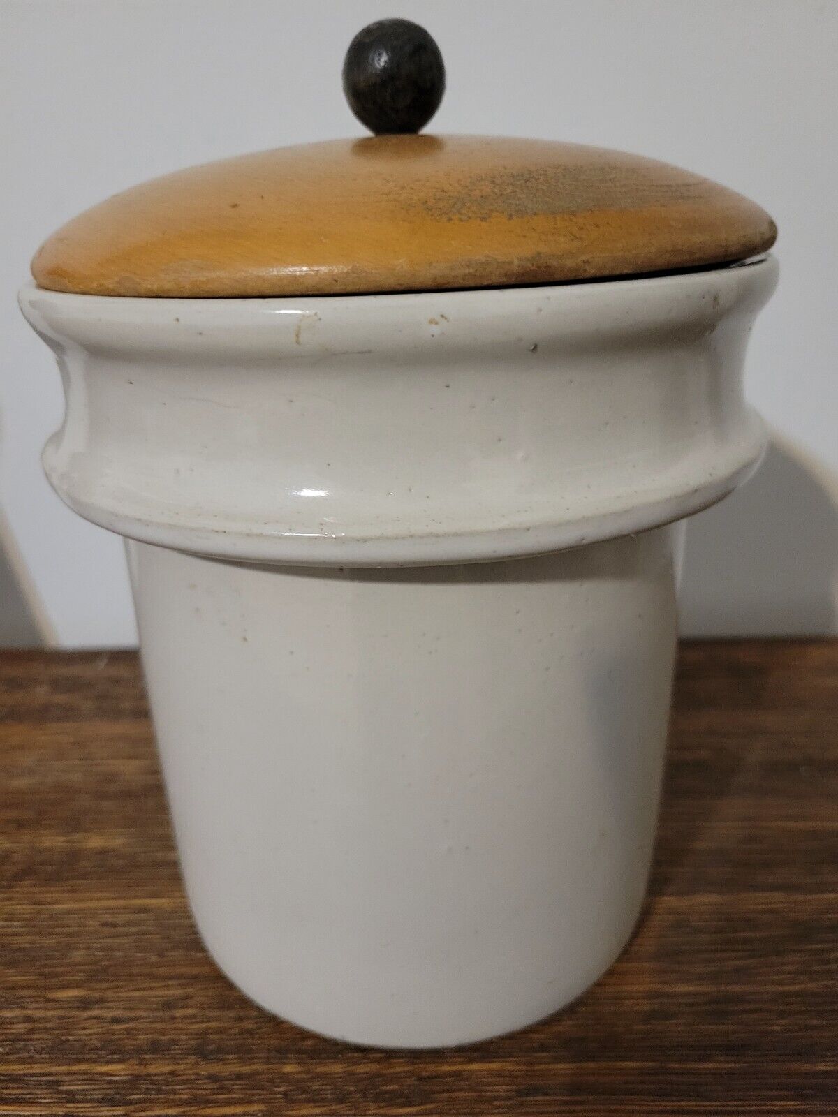 Vintage Redwing Stoneware Canister