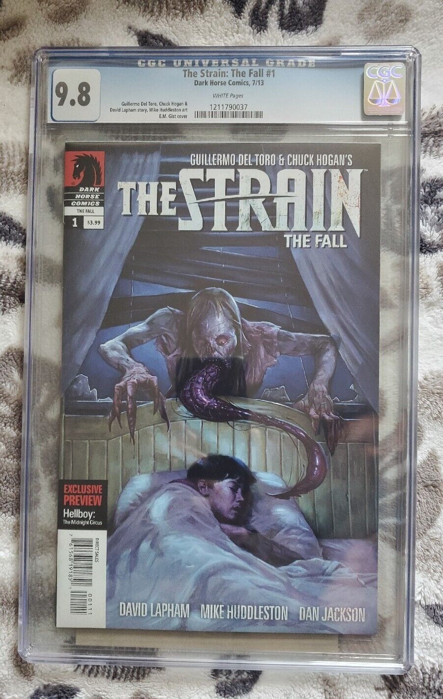 The Strain: The Fall #1 CGC 9.8